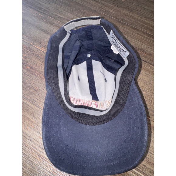 Imperial Pathfinder Navy Blue Baseball Cap Adjustable Hat Nylon Blend Mens - Picture 5 of 6